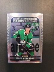 2021-22 O-Pee-Chee Platinum Marquee Rookies #277 Jacob Peterson Stars